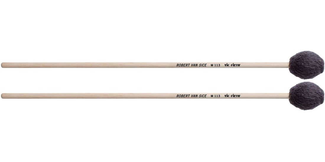 Robert Van Sice Marimba Mallets - Medium Soft