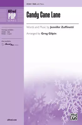 Alfred Publishing - Candy Cane Lane - Zuffinetti/Gilpin - SSA
