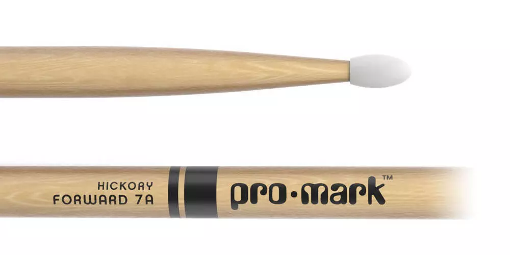 7A Hickory Drum Sticks with Nylon Tips