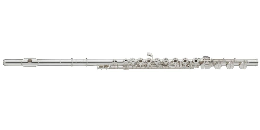 Intermediate Sterling Silver Flute w/ Inline G, B Footjoint, Open Hole