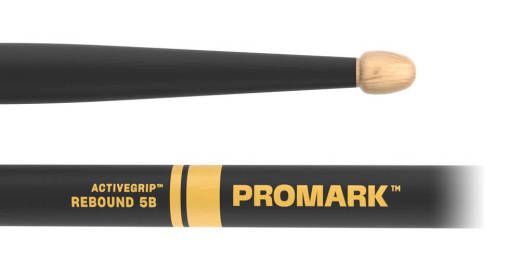 Promark - Rebound 5B Baguettes de tambour en bois avec poigne active