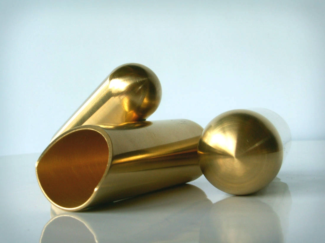 Brass Balltip Guitar Slide - Medium