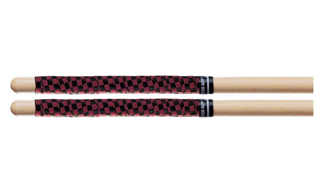 Black/Red Check Stick Rapp