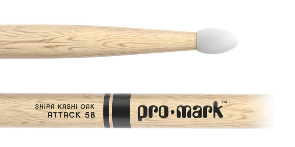 Shira Kashi Oak 5B Nylon Tip Drumstick