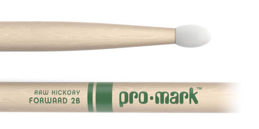 Promark - Hickory 2B The Natural Nylon Tip Drumstick