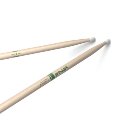 Hickory 2B \'\'The Natural\'\' Nylon Tip Drumstick