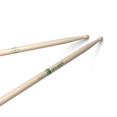 Hickory 2B \'\'The Natural\'\' Wood Tip Drumstick