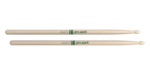 Hickory 2B \'\'The Natural\'\' Wood Tip Drumstick