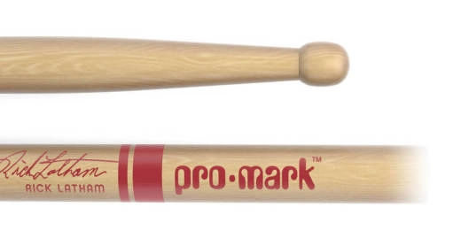 Hickory 717 Rick Latham Wood Tip Drumstick