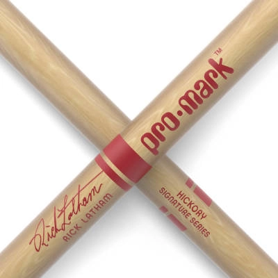 Hickory 717 Rick Latham Wood Tip Drumstick