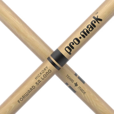 Hickory 5AL Wood Tip Drumsticks