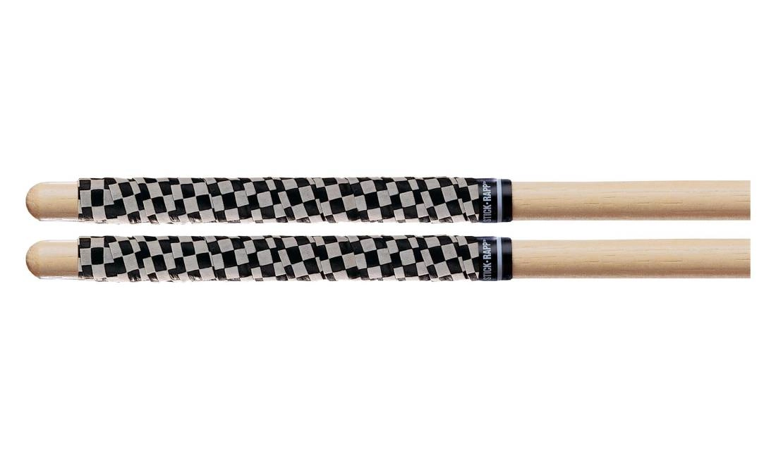 SRBLA White/Black Check Stick Rapp