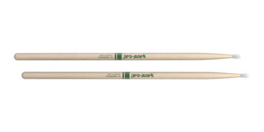 Hickory 7A \'\'The Natural\'\' Nylon Tip Drumstick