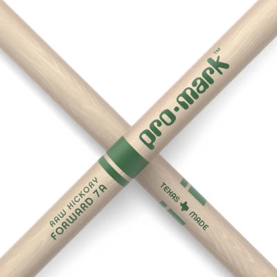 Hickory 7A \'\'The Natural\'\' Nylon Tip Drumstick