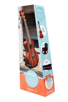 Concert Ukulele Pack with Bag and Tuner