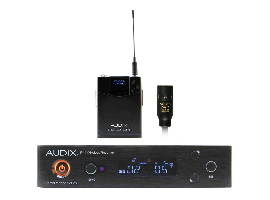 Lavalier Wireless System with ADX10 Microphone