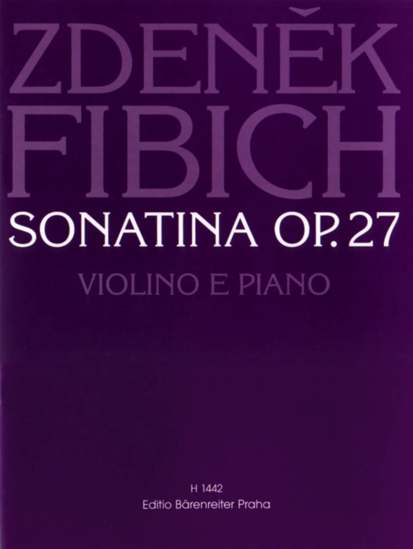 Sonatine op. 27 - Fibich - Violin/Piano