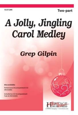 Heritage Music Press - A Jolly, Jingling Carol Medley - Gilpin - 2pt