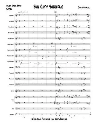 Big City Shuffle - Samuel - Jazz Ensemble - Gr. Easy