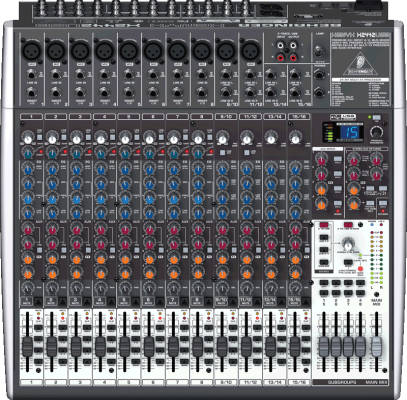 Behringer - X2442USB - 24 Input 4/2 Bus Mixer with EFX and USB