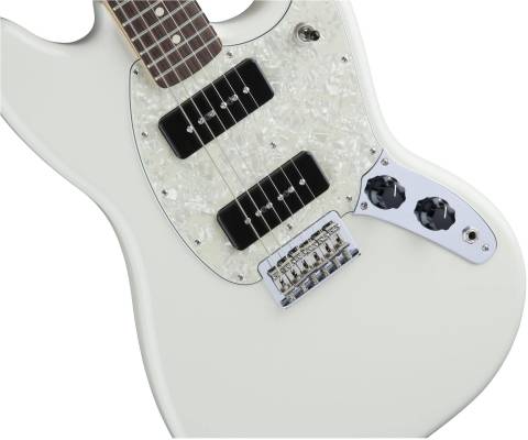 Mustang 90, Rosewood Fingerboard - Olympic White