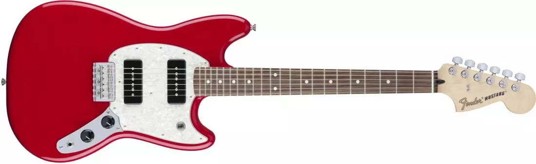 Mustang 90, Rosewood Fingerboard - Torino Red