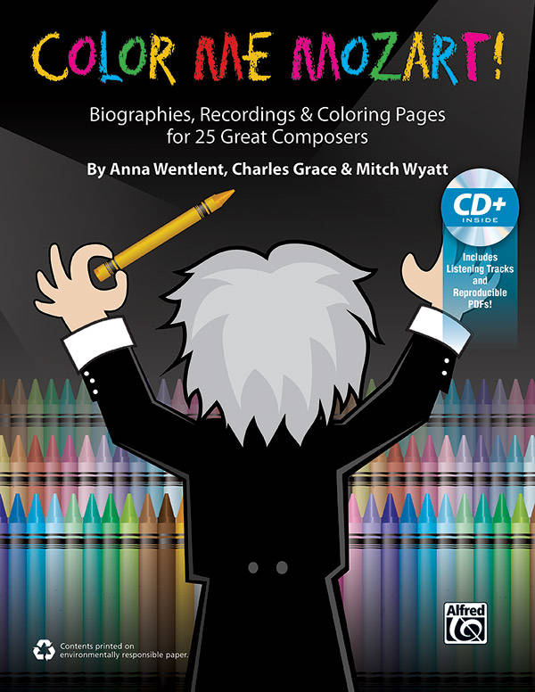 Color Me Mozart! - Wentlent/Grace/Wyatt - Book/CD
