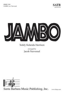 Santa Barbara Music - Jambo - Harrison/Narverud - SATB