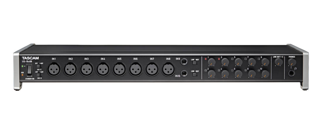 16x8 Channel USB Audio Interface / Mic Preamp
