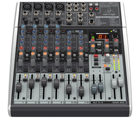 x1204 USB behringer ミキサー Behringer XENYX X1204 USB - 12 Input 2/2 Bus Mixer With EFX