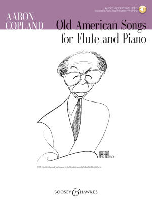 Old American Songs - Copland - Flute/Piano - Book/Audio Online
