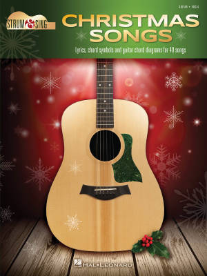 Hal Leonard - Christmas Songs -- Strum & Sing Guitar - Book