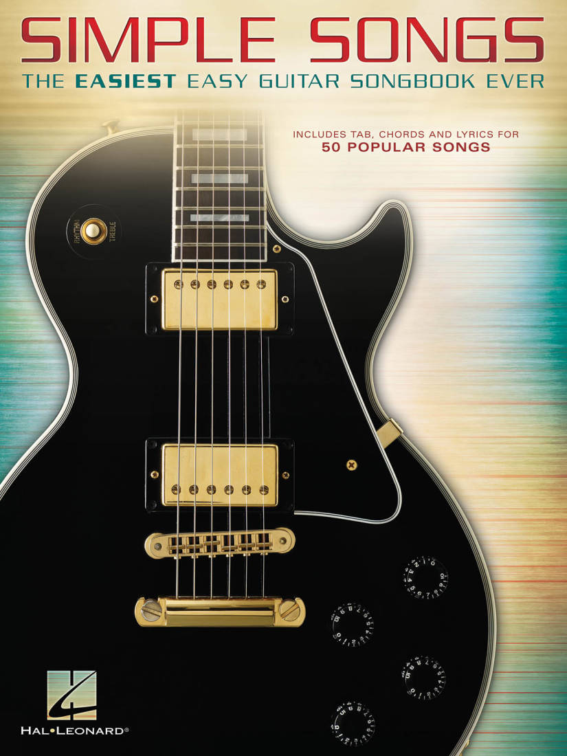 Simple Songs: The Easiest Easy Guitar Songbook Ever - Guitar TAB - Book