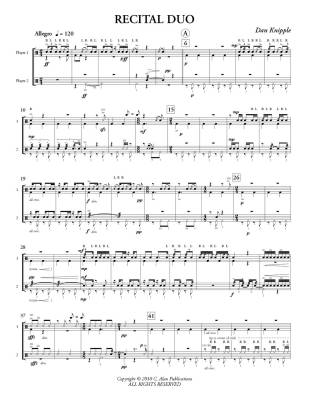 Recital Duo - Knipple - Snare Drum Duet - Gr. Medium