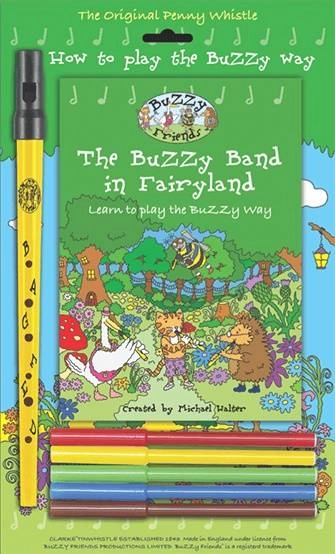Buzzy Band Tin Whistle Gift Pack