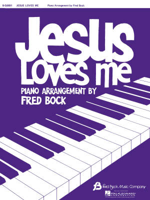 Fred Bock Publications - Jesus Loves Me (Based On Clair De Lune) - Debussy/Bock - Piano Solo