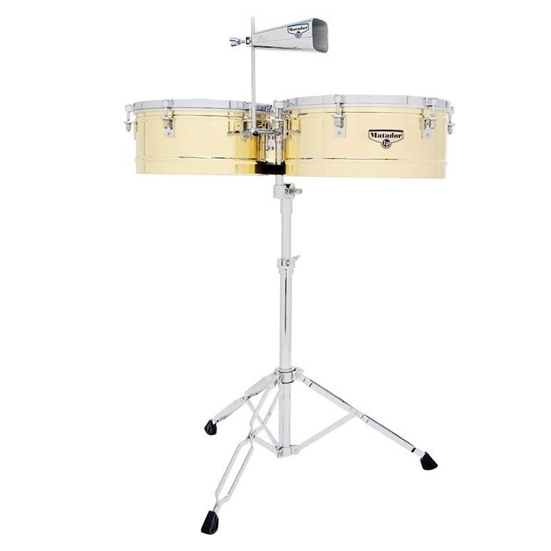 Matador 14\'\' and 15\'\' Timbales - Brass