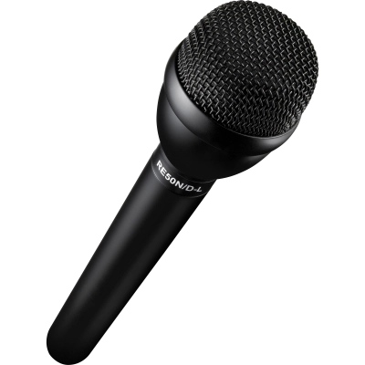 Omnidirectional Dynamic Interview Microphone with w/ N/DYM Capsule and Long Handle