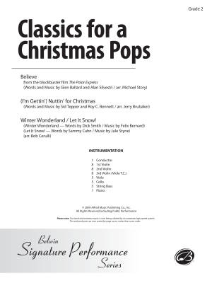 Classics for a Christmas Pops, Level 2 - String Orchestra - Gr. 2