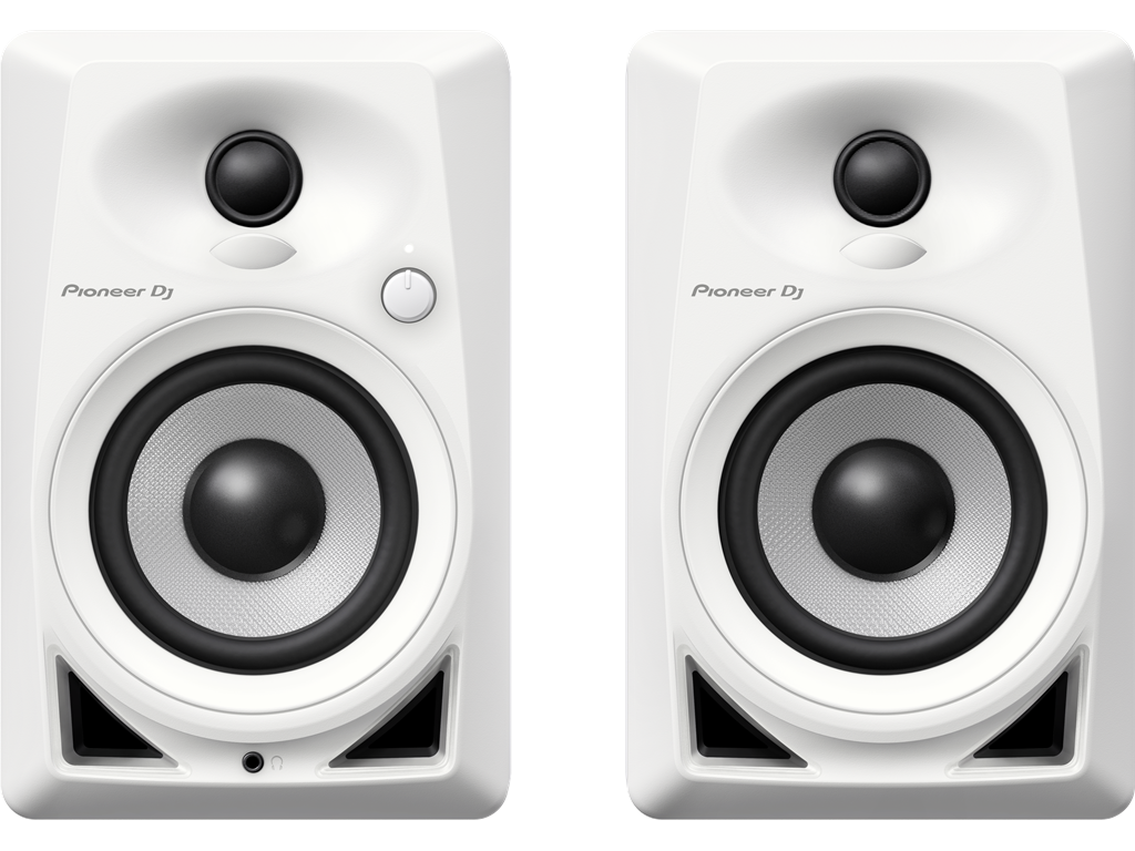 DM-40 4-inch Active Desktop Monitors (Pair) - White