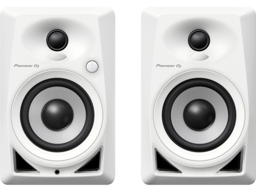 DM-40 4-inch Active Desktop Monitors (Pair) - White
