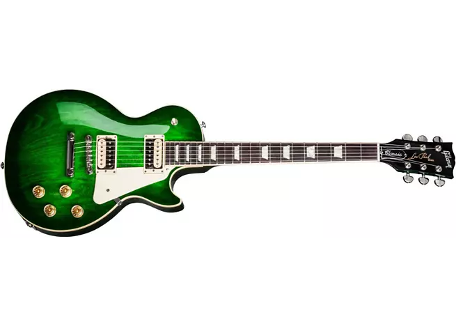 2017 Les Paul Classic T - Green Ocean Burst