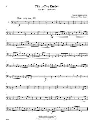 32 Etudes for Bass Trombone - Hering/Stanley - Bass Trombone - Book