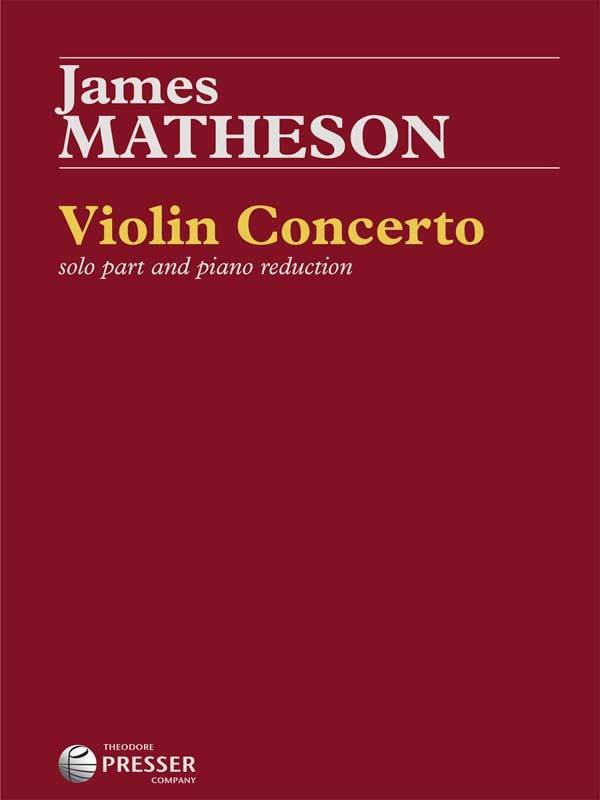 Violin Concerto - Matheson - Violin/Piano Reduction