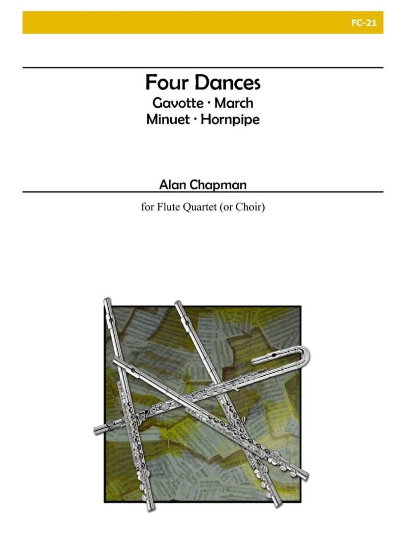 Four Dances - Chapman - Flute Quartet