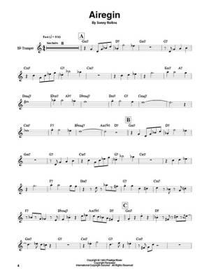 Miles Davis: Trumpet Play-Along Volume 6 - Book/Audio Online