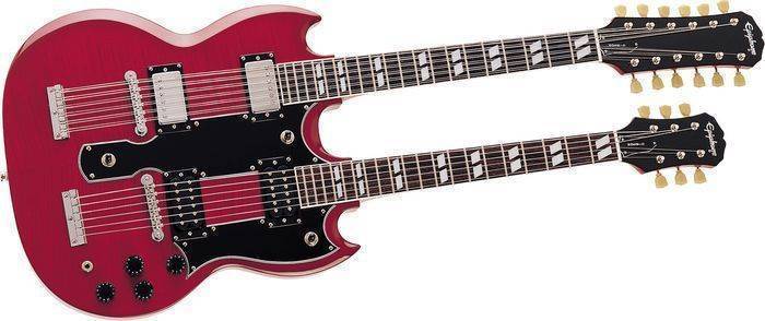 Epiphone G-1275 Double Neck - Cherry | Long & McQuade