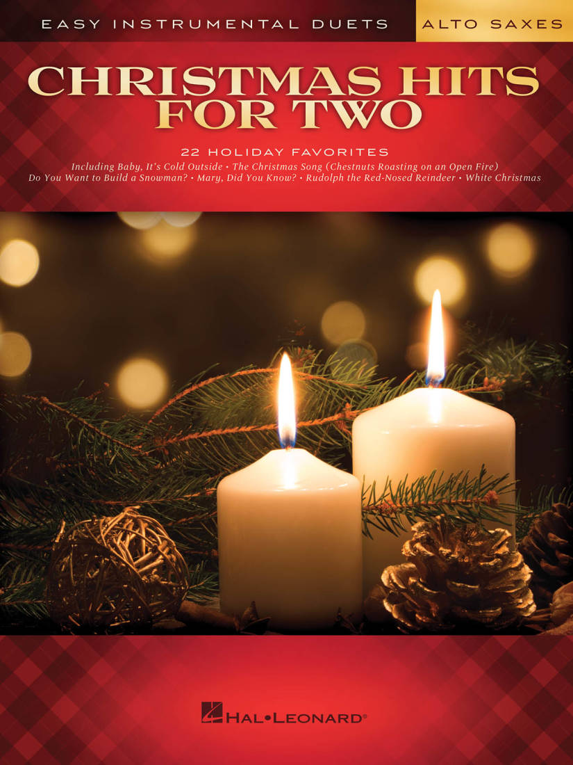 Christmas Hits for Two - Alto Sax Duets - Book