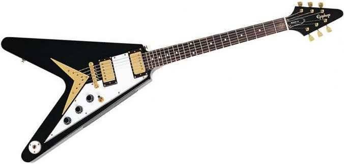 Epiphone Flying V - Ebony | Long & McQuade