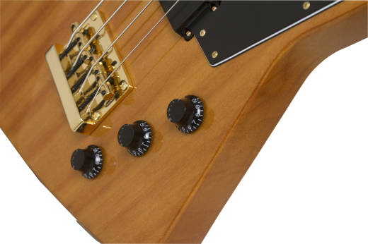 Korina Explorer Bass Guitar Ltd